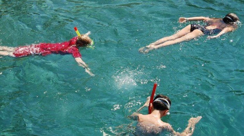 snorkelling in gallipoli