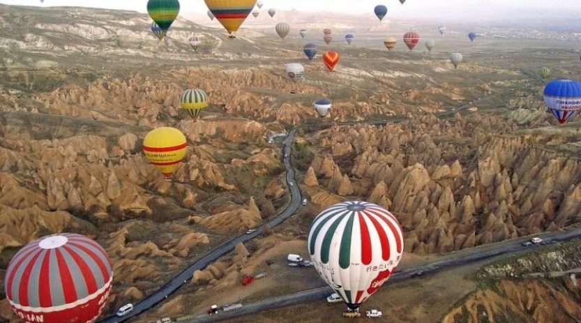Ballooning in Cappadocia Turkey